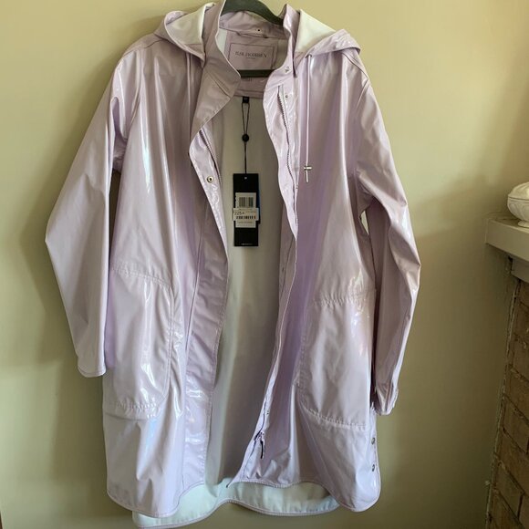 Ilse Jacobsen Raincoat Lilac size 42 - Picture 1 of 5